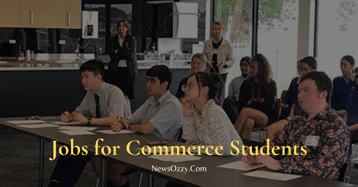 Jobs for Commerce Students
