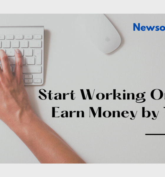 Start Working Online & Earn Money by Typing