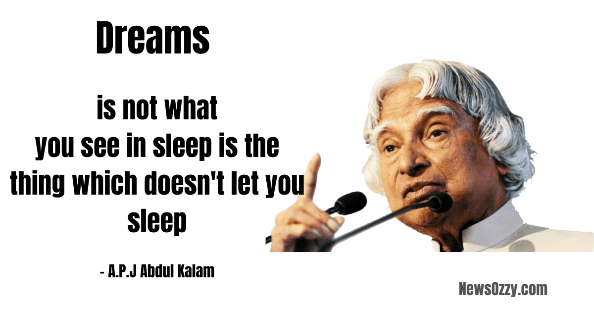 Abdul Kalam Quotes for Students