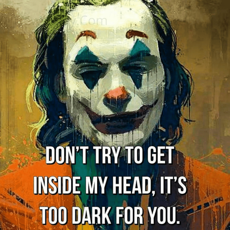 joker whatsapp dp with quotes