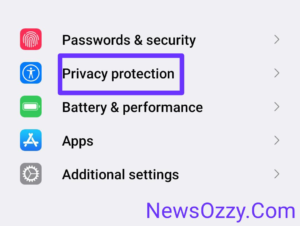 Android privacy protection