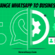 How To Change WhatsApp To Business Account