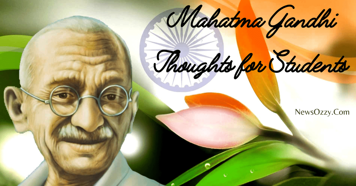 Mahatma Gandhi Thoughts for Students