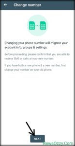WhatsApp business phone number migrate permission