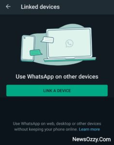 WhatsApp link a device