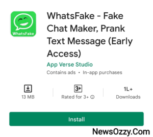Android chat fake whatsapp Fake Chat