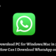 Whatsapp Download PC