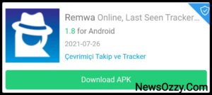 Whatsapp tracker Remwa.