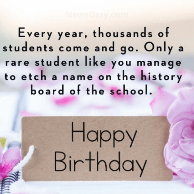 happy birthday inspiring wishes for students