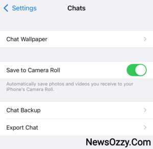 iPhone whatsapp backup save to camera roll