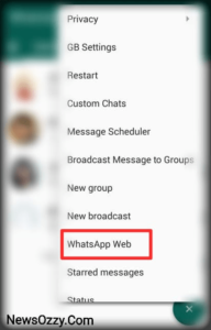 GB Whatsapp web