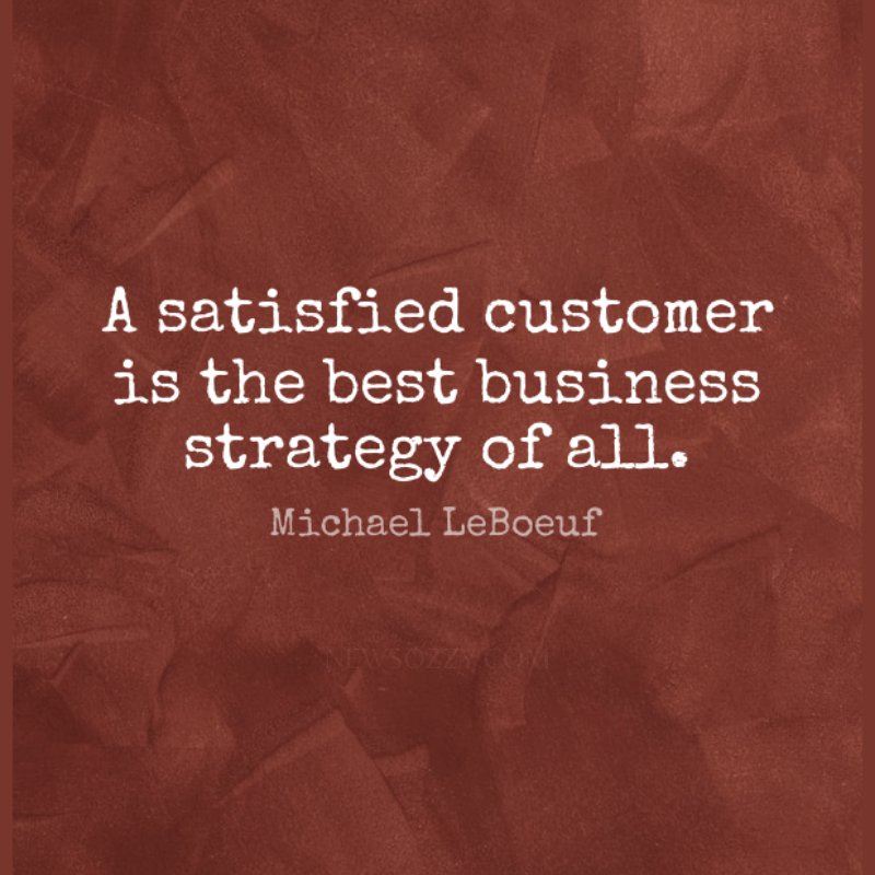 business and customer satisfaction quote dp for whatsapp