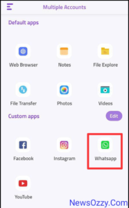 Dual Space WhatsApp