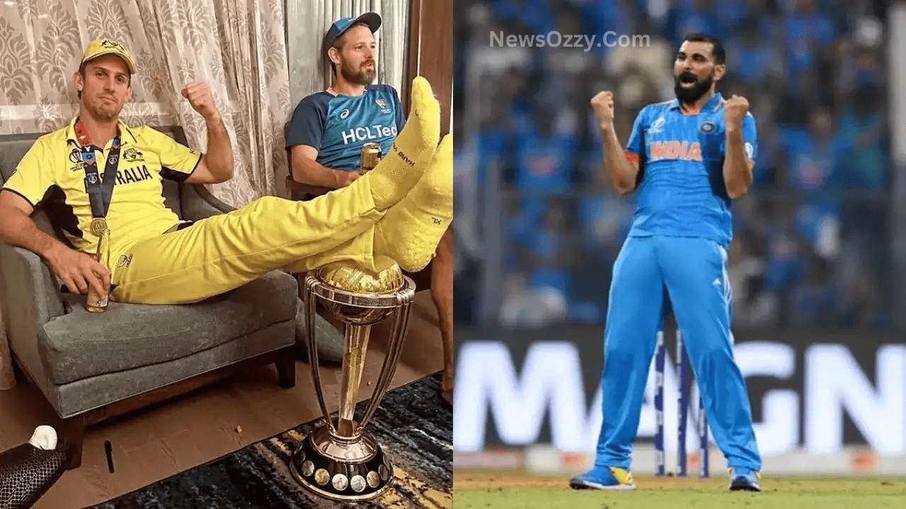 Shami Slams Mitchell For His Disrespectful Act After World Cup Win