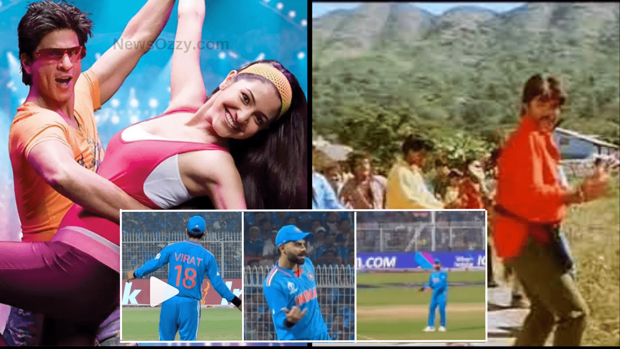 Virat Kohli Entertaining Dance Moves During India vs South Africa Clash at ODI World Cup