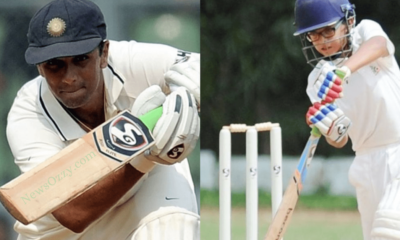 Rahul Dravid's son Samit scores 98-run knock out in Cooch Behar Trophy