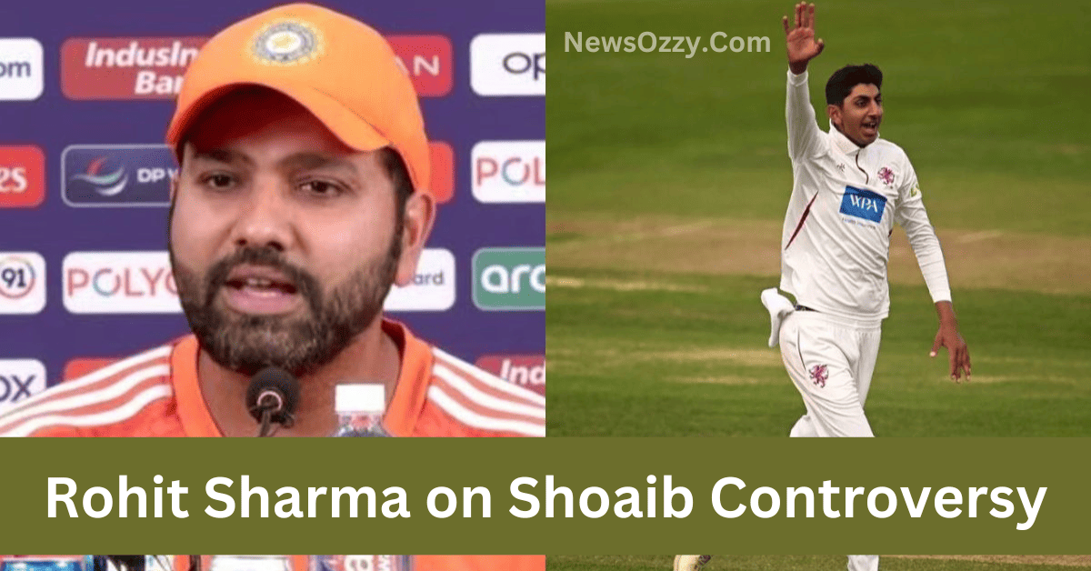 Rohit Sharma's Reaction to Shoaib Bashir's Delayed Arrival in India