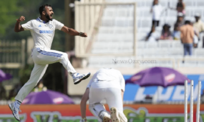 Akash Deep's three-wicket burst on debut against England