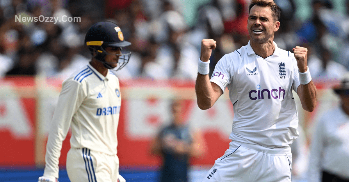James Anderson Revealed The Exchange Of Words With Shubman Gill on the 5th Test