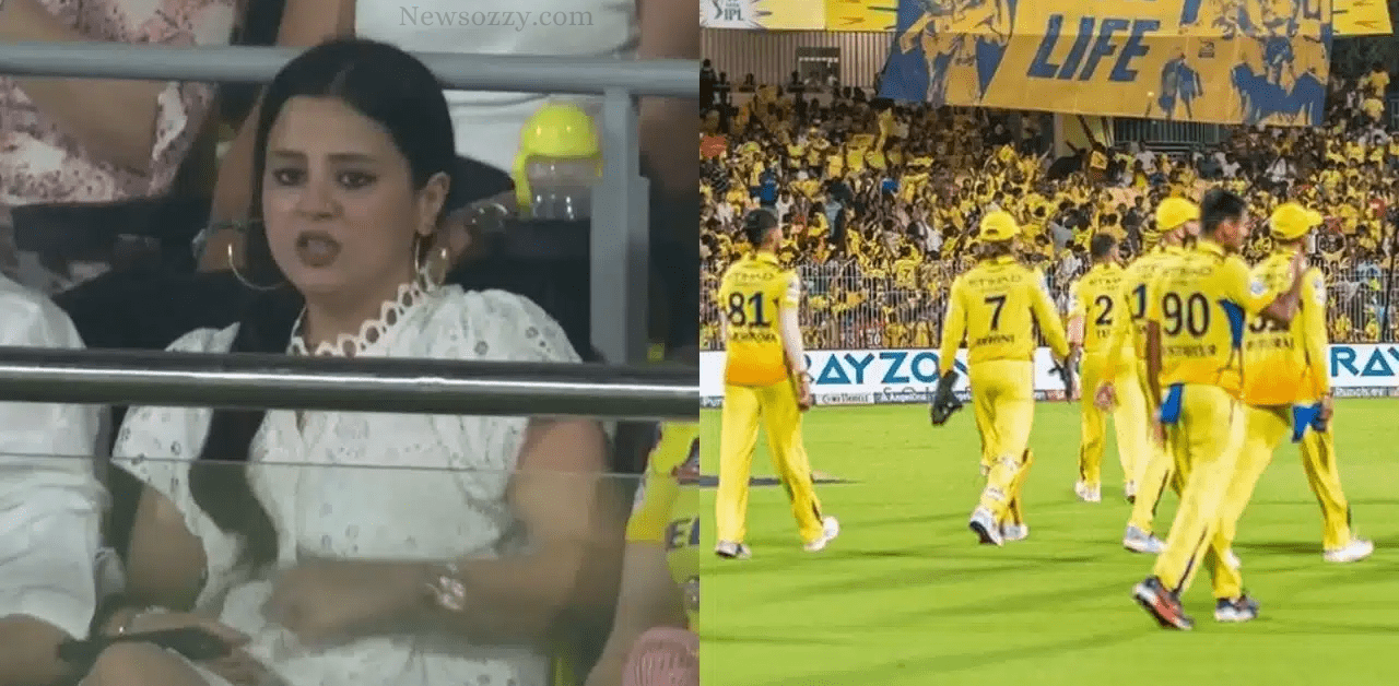 Baby is on the way Sakshi Dhoni's post goes viral during CSK vs SRH