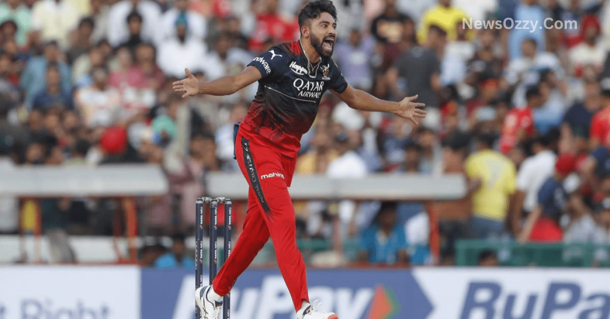Harbhajan Suggests RCB to Give Rest For Siraj as He is Looking Tierd