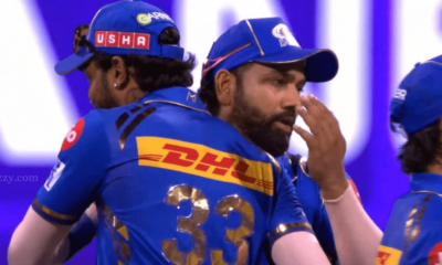 Rohit, Pandya's wholesome moment after MI's first win in IPL 2024
