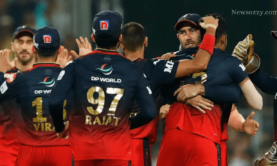 Watch RCB players dressing room celebration after win against DC