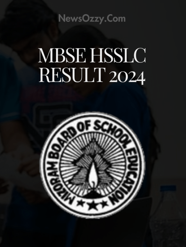 MBSE HSSLC Result 2024 Declared at mbse.edu.in, Direct Link Here