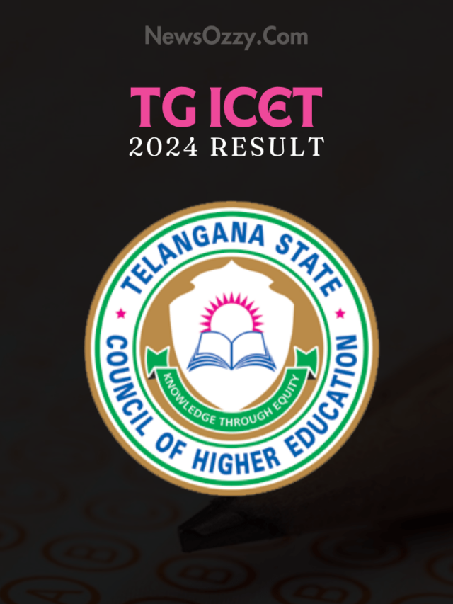 TS ICET Result 2024 Released Today @icet.tsche.ac.in: Download Here